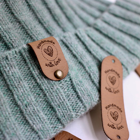 Crochet Knitting Hang Tags for Handmade Items-custom Crocheted