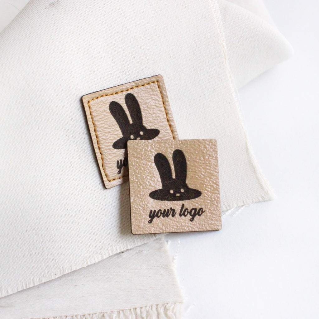 Personalized Labels for Hand Made Items, Cotton Tags for Blankets